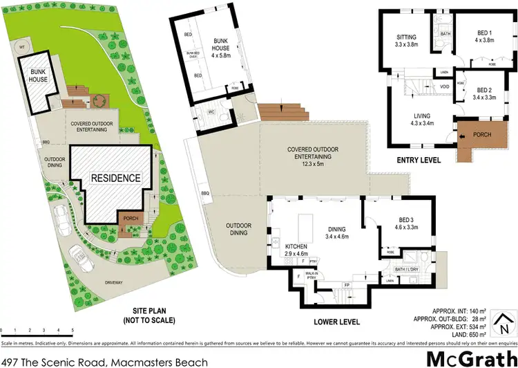 Floorplan of Homely house listing, 497 The Scenic Road, Macmasters Beach NSW 2251