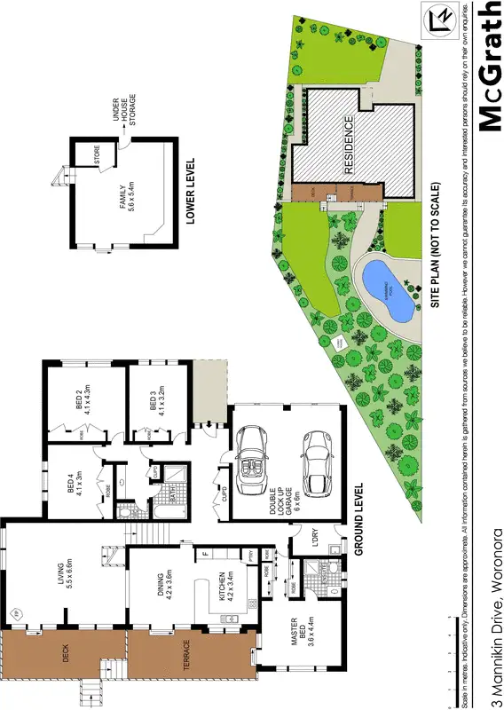 Floorplan of Homely house listing, 3 Mannikin Drive, Woronora Heights NSW 2233