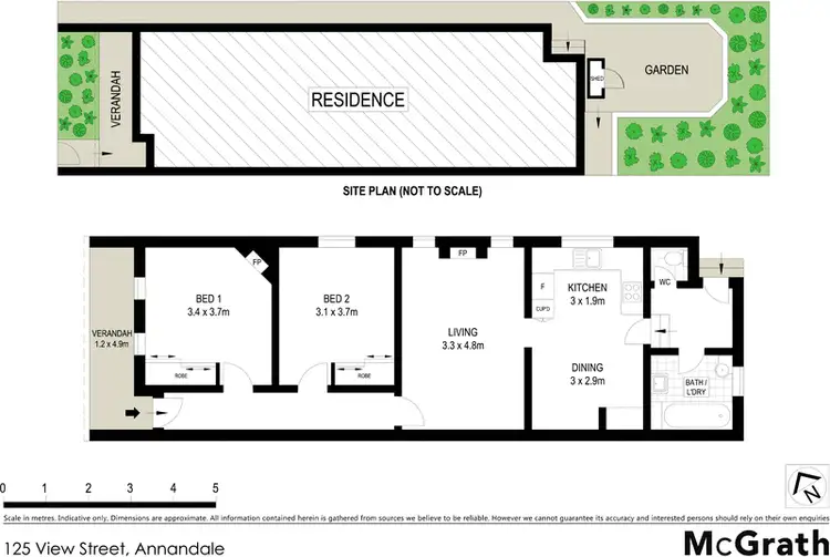 Floorplan of Homely house listing, 125 View Street, Annandale NSW 2038