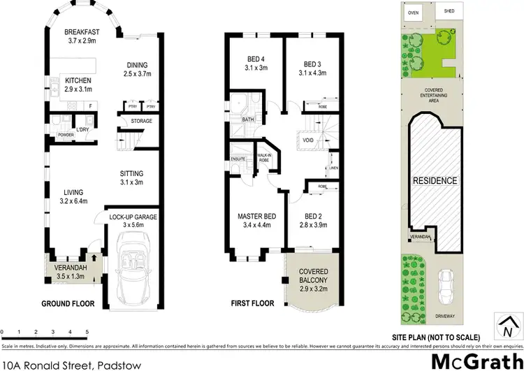 Floorplan of Homely house listing, 10A Ronald Street, Padstow NSW 2211