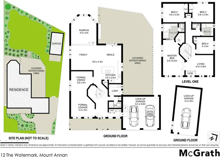 Floorplan of Homely house listing, 12 The Watermark, Mount Annan NSW 2567