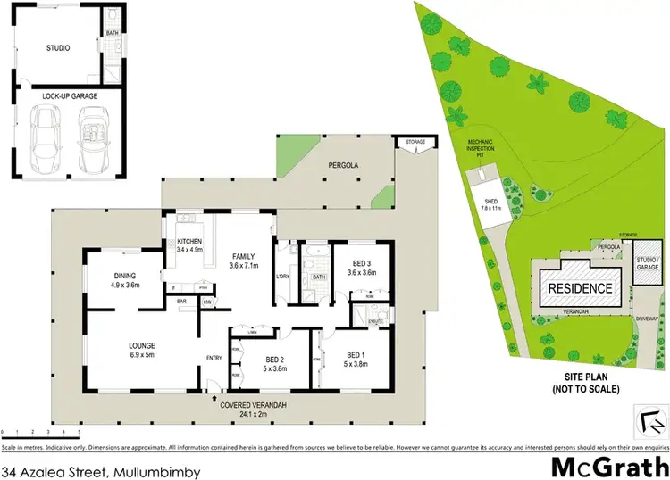 Floorplan of Homely house listing, 34 Azalea Street, Mullumbimby NSW 2482