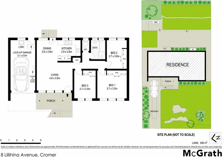 Floorplan of Homely house listing, 8 Lillihina Avenue, Cromer NSW 2099