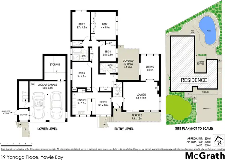 Floorplan of Homely house listing, 19 Yarraga Place, Yowie Bay NSW 2228