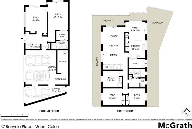 Floorplan of Homely house listing, 37 Banyula Place, Mount Colah NSW 2079