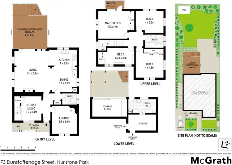 Floorplan of Homely house listing, 73 Dunstaffenage Street, Hurlstone Park NSW 2193