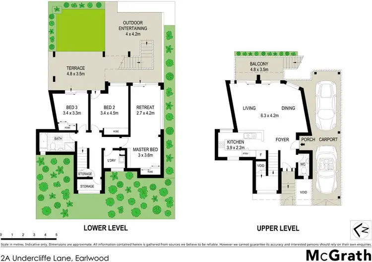 Floorplan of Homely house listing, 2A Undercliffe Lane, Earlwood NSW 2206