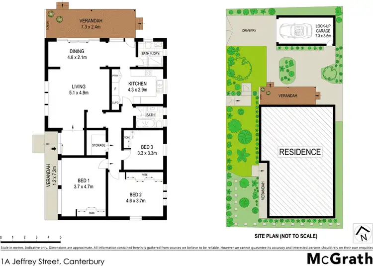 Floorplan of Homely house listing, 1A Jeffrey Street, Canterbury NSW 2193