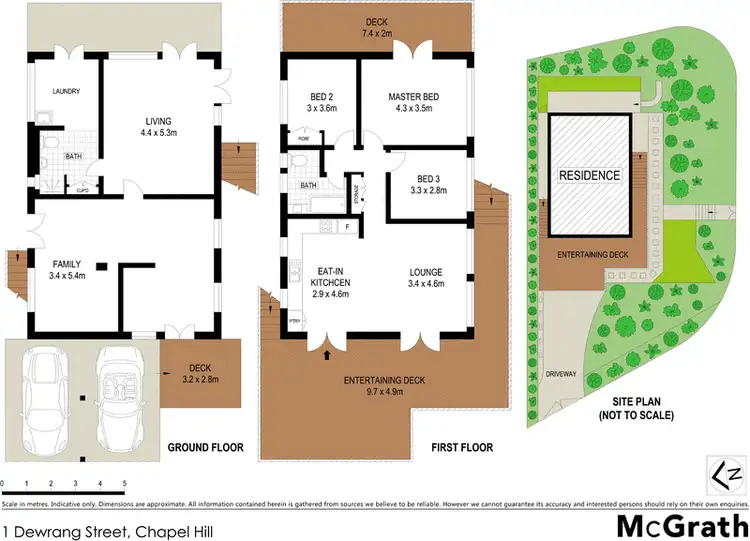 Floorplan of Homely house listing, 1 Dewrang Street, Chapel Hill QLD 4069