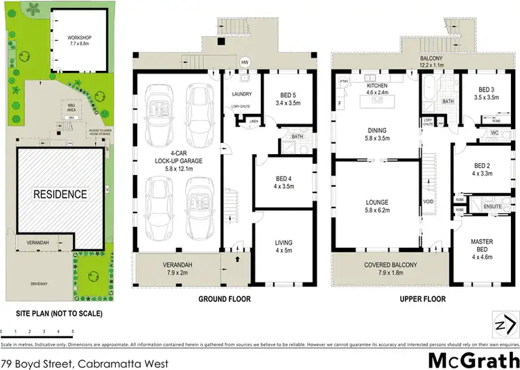 Floorplan of Homely house listing, 79 Boyd Street, Cabramatta West NSW 2166