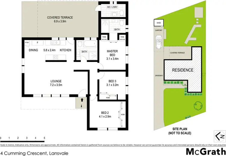Floorplan of Homely house listing, 4 Cummings Crescent, Lansvale NSW 2166