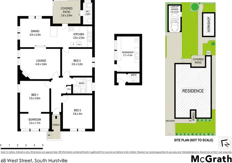 Floorplan of Homely house listing, 68 West Street, South Hurstville NSW 2221