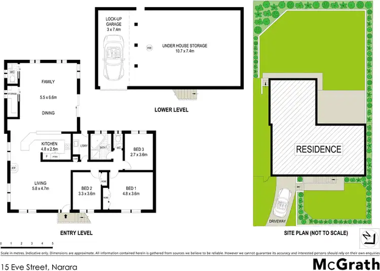 Floorplan of Homely house listing, 15 Eve Street, Narara NSW 2250