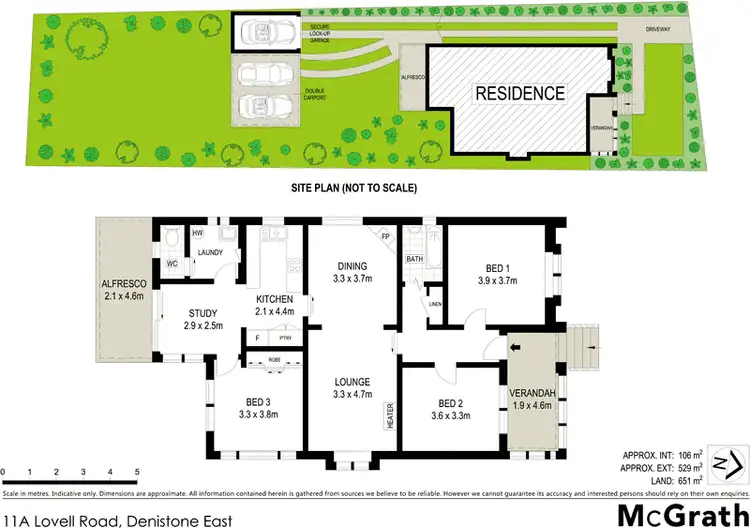 Floorplan of Homely house listing, 11A Lovell Road, Denistone East NSW 2112