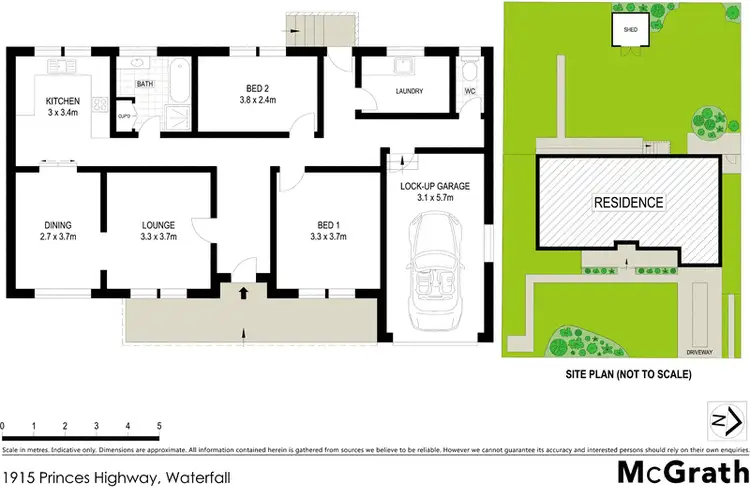 Floorplan of Homely house listing, 1915 Princes Highway, Waterfall NSW 2233
