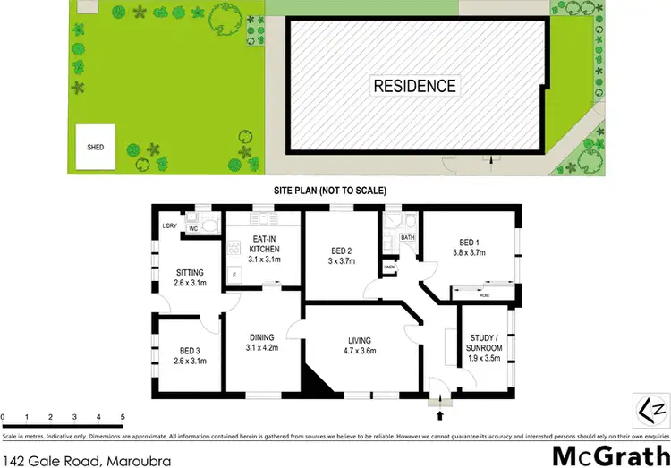 Floorplan of Homely house listing, 142 Gale Road, Maroubra NSW 2035