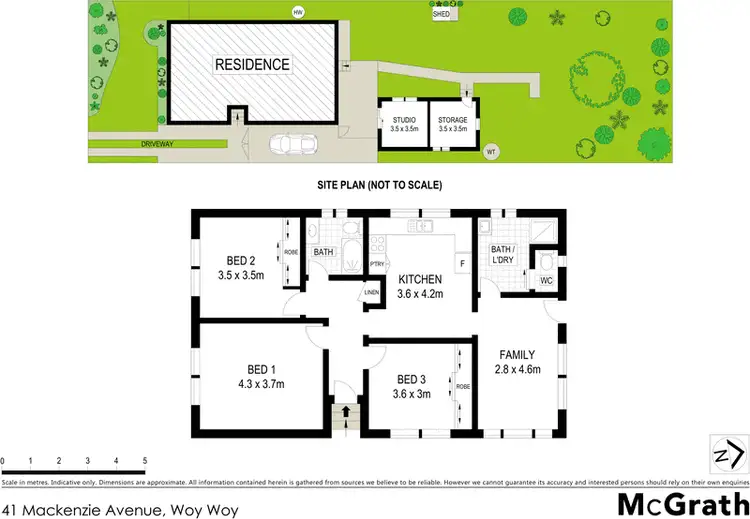 Floorplan of Homely house listing, 41 Mackenzie Avenue, Woy Woy NSW 2256