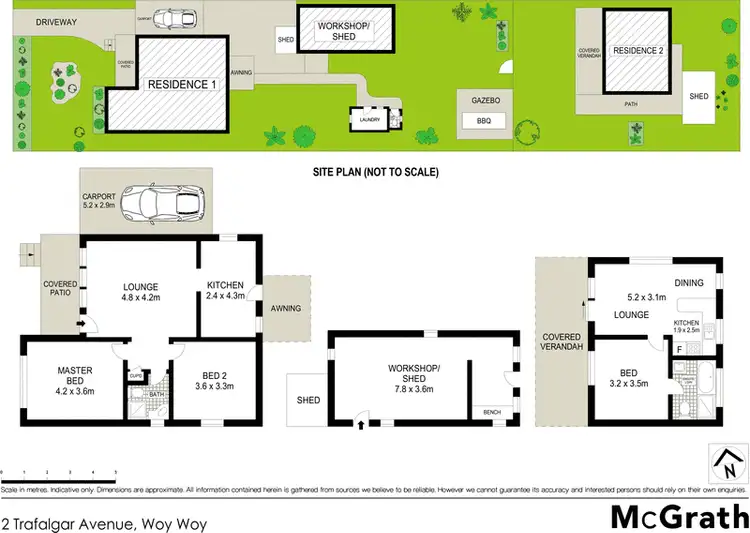 Floorplan of Homely house listing, 2 Trafalgar Avenue, Woy Woy NSW 2256