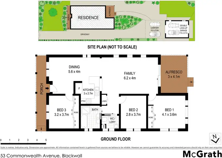Floorplan of Homely house listing, 53 Commonwealth Avenue, Blackwall NSW 2256