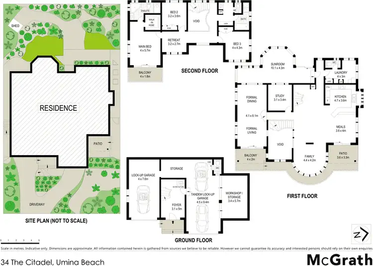 Floorplan of Homely house listing, 34 The Citadel, Umina Beach NSW 2257