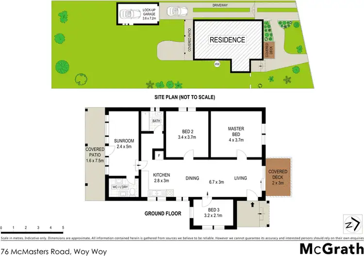 Floorplan of Homely house listing, 76 McMasters Road, Woy Woy NSW 2256