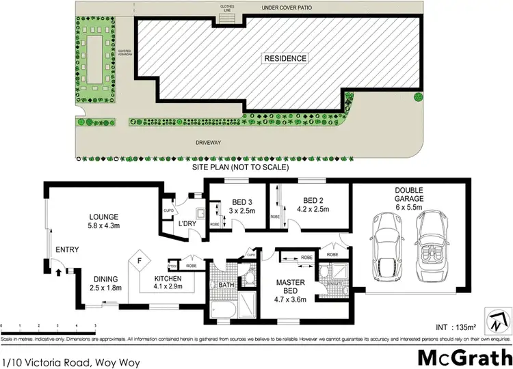 Floorplan of Homely villa listing, 1/10 Victoria Road, Woy Woy NSW 2256