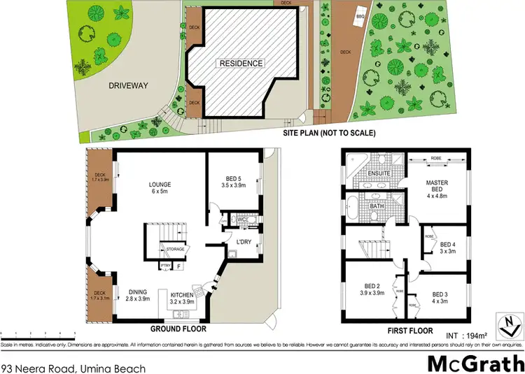 Floorplan of Homely house listing, 93 Neera Road, Umina Beach NSW 2257