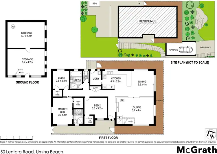 Floorplan of Homely house listing, 50 Lentara Road, Umina Beach NSW 2257