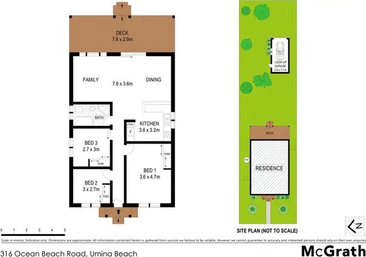 Floorplan of Homely house listing, 316 Ocean Beach Road, Umina Beach NSW 2257