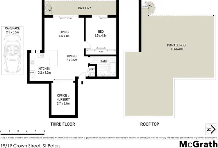 Floorplan of Homely apartment listing, 19/19 Crown Street, St Peters NSW 2044