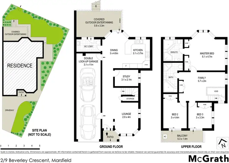 Floorplan of Homely house listing, 2/9 Beverley Crescent, Marsfield NSW 2122