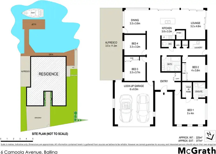 Floorplan of Homely house listing, 6 Camoola Avenue, Ballina NSW 2478
