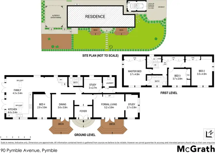 Floorplan of Homely house listing, 90 Pymble Avenue, Pymble NSW 2073