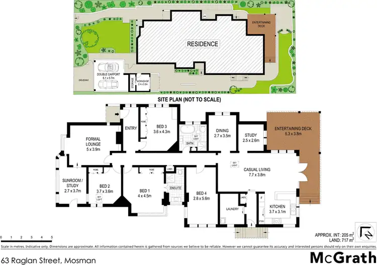 Floorplan of Homely house listing, 63 Raglan Street, Mosman NSW 2088