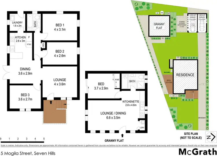 Floorplan of Homely house listing, 5 Mogila Street, Seven Hills NSW 2147