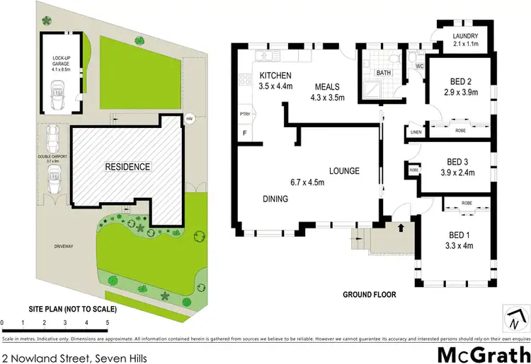 Floorplan of Homely house listing, 2 Nowland Street, Seven Hills NSW 2147