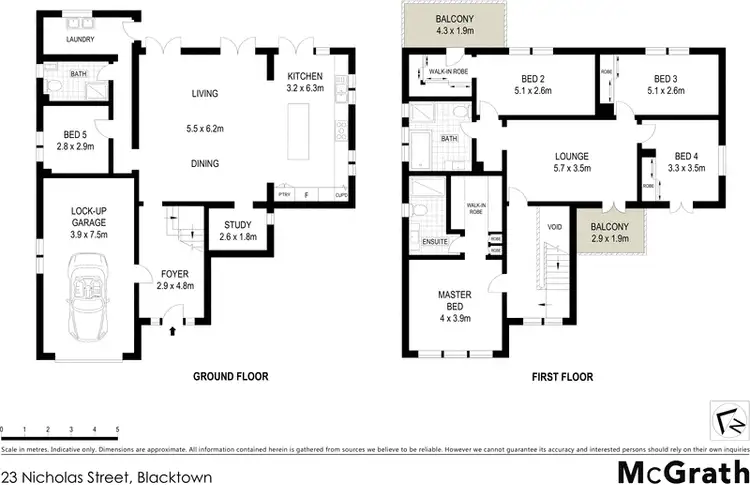 Floorplan of Homely house listing, 23 Nicholas Street, Blacktown NSW 2148