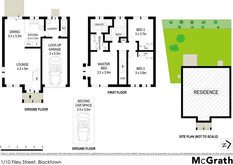 Floorplan of Homely townhouse listing, 1/10 Filey Street, Blacktown NSW 2148