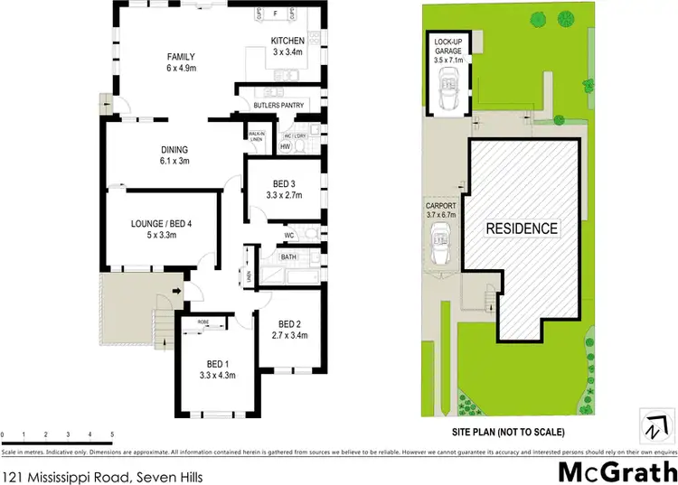 Floorplan of Homely house listing, 121 Mississippi Road, Seven Hills NSW 2147
