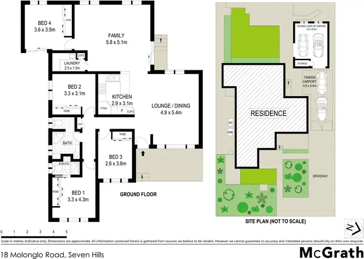 Floorplan of Homely house listing, 18 Molonglo Road, Seven Hills NSW 2147
