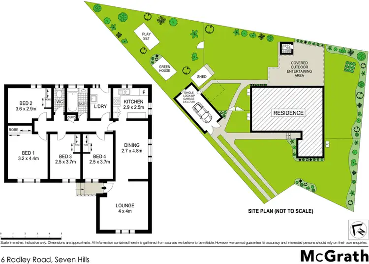 Floorplan of Homely house listing, 6 Radley Road, Seven Hills NSW 2147