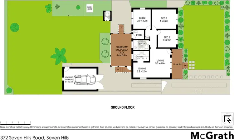 Floorplan of Homely house listing, 372 Seven Hills Road, Seven Hills NSW 2147