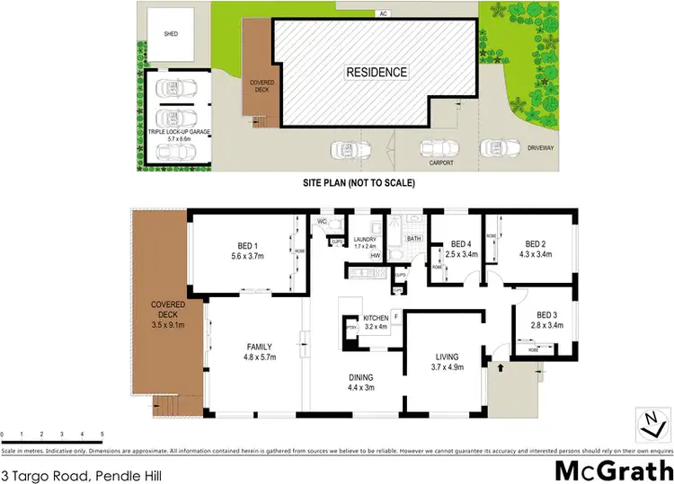 Floorplan of Homely house listing, 3 Targo Road, Pendle Hill NSW 2145