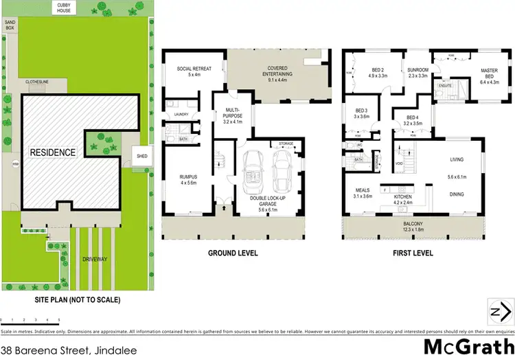 Floorplan of Homely house listing, 38 Bareena Street, Jindalee QLD 4074