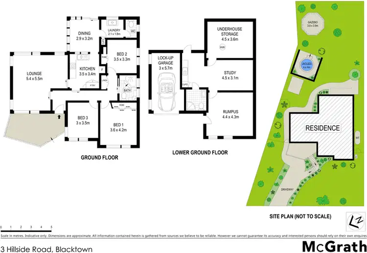 Floorplan of Homely house listing, 3 Hillside Road, Blacktown NSW 2148