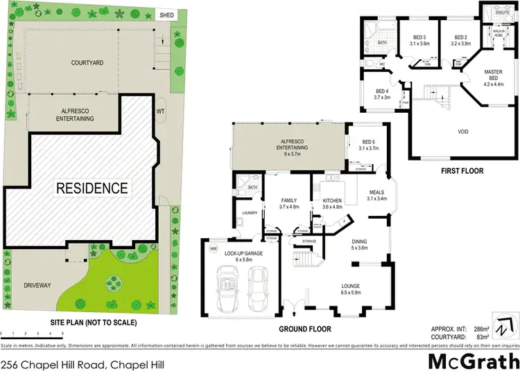 Floorplan of Homely house listing, 256 Chapel Hill Road, Chapel Hill QLD 4069