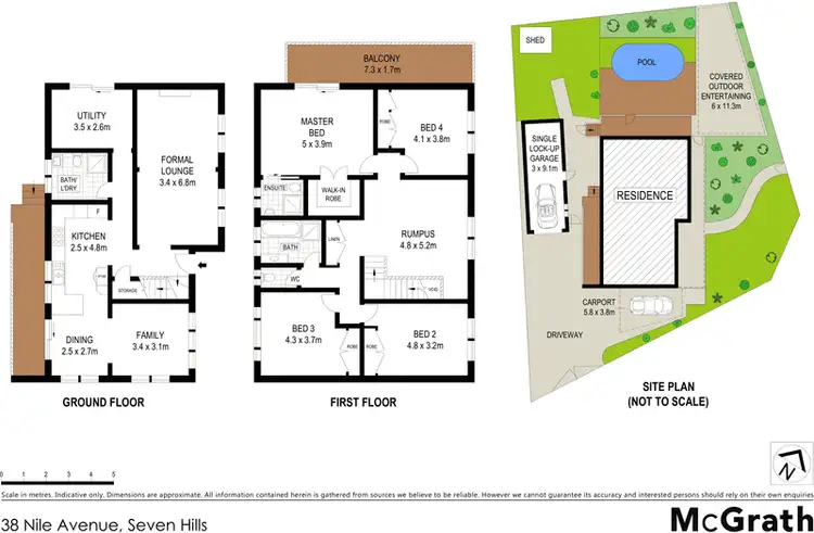 Floorplan of Homely house listing, 38 Nile Avenue, Seven Hills NSW 2147