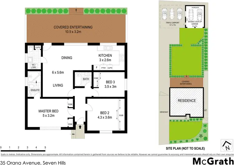 Floorplan of Homely house listing, 35 Orana Avenue, Seven Hills NSW 2147