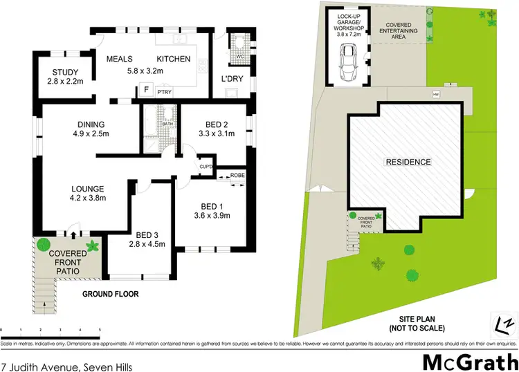 Floorplan of Homely house listing, 7 Judith Avenue, Seven Hills NSW 2147