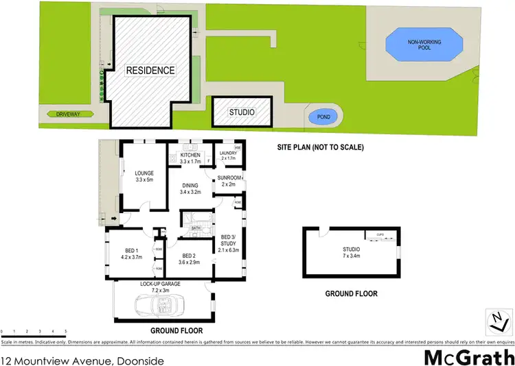 Floorplan of Homely house listing, 12 Mountview Avenue, Doonside NSW 2767